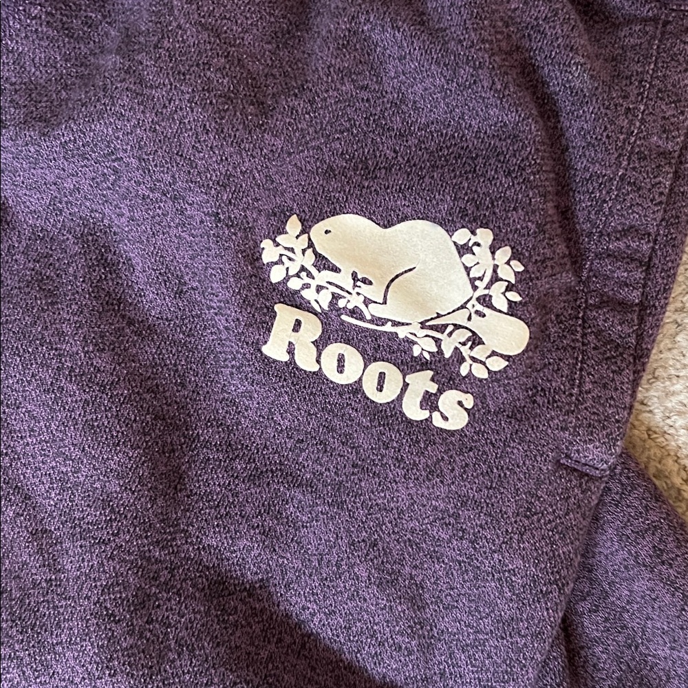 Purple Roots Sweatpants Size M - Picture 4 of 4